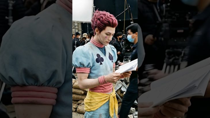 ​【HUNTER×HUNTER】撮影の裏側公開！メイクチームの技術が神レベルすぎた🔥
