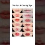 How to Get Korean Gradient Lips | Easy K-Beauty Lip Tutorial👄🎀#kbeauty #koreanmakeup #gradientlips
