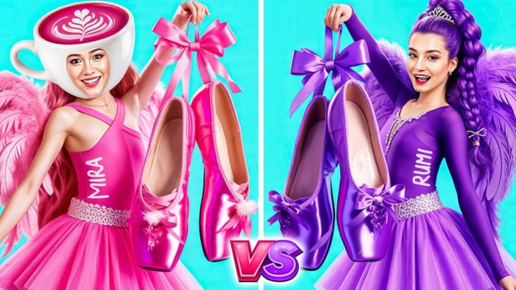 K-POPデーモンハンターズメイクオーバー！ルミ、オタクからバレリーナ・カプチーナへ | BabaBop Japan