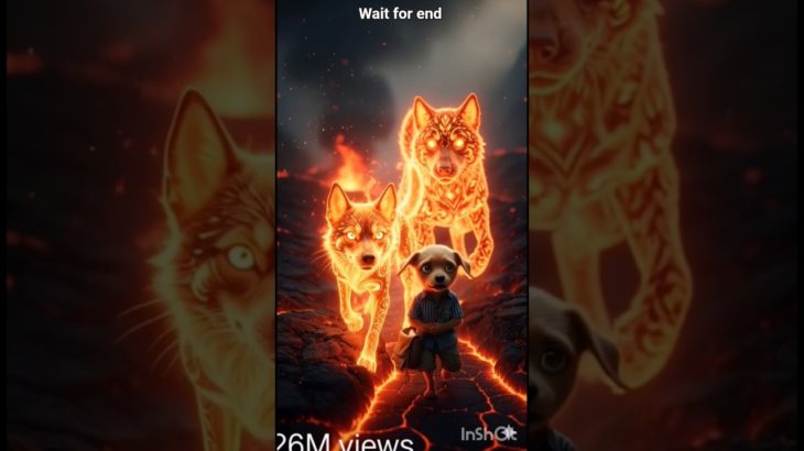“Lava Land Me Aaya Fire Dog – Human Dog Shocked!” #pet #ai  #animalstories