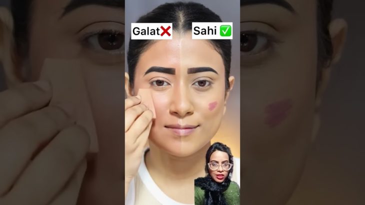 Makeup karne ka sahi tarika #makeuptutorial #makeup #beauty