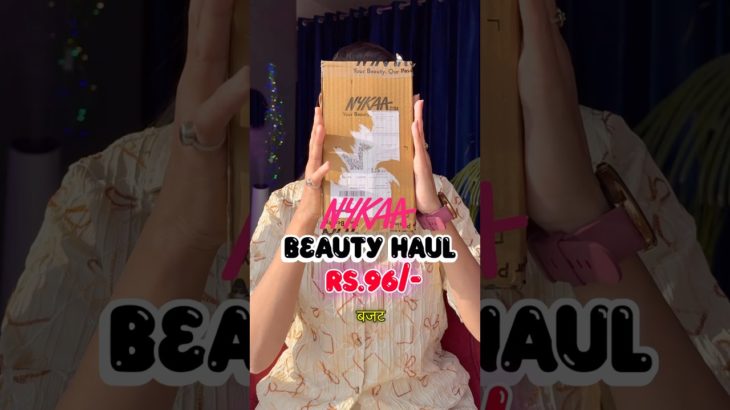 Nykaa Beauty Haul Rs.96/- 😱 #beauty #nykaa #shorts