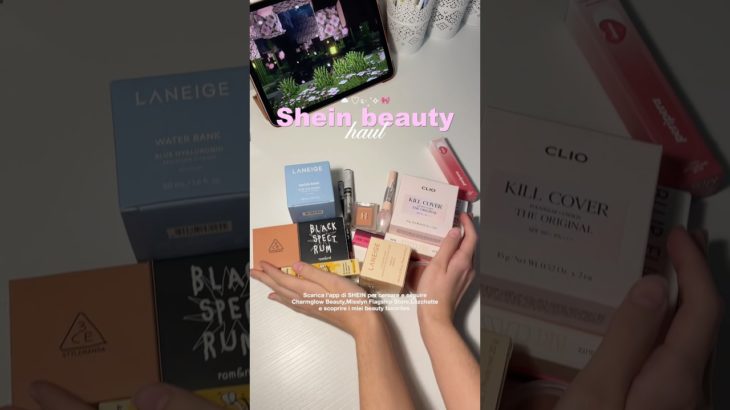 Shein beauty haul ☁️🎀 #sheinbeautyfinds #sheinbeauty #sheinhaul #pubblicità