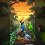 True Beauty Lies in Kindness | Pigeon, Parrot & Peacock Story #shorts #viral  #cartoon #video