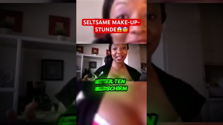 WAS FINDEST DU AN DIESEM MAKE-UP-UNTERRICHT AM MERKWÜRDIGSTEN?#mystery#misterio#shorts