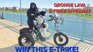 Win The Ultimate Pet-Friendly E-Trike! Qrange Lave