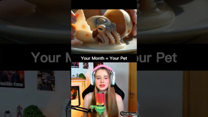 Your Month = Your Miniature Pet 😜