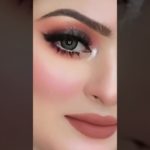 bridel makeup#abrish #viral #makeup #soft glam eye makeup#abrish beauty saloon