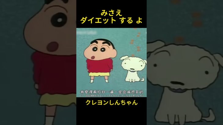 みさえダイエット する よ  #お笑い #クレヨンしんちゃん #コントチャンネル #アニメ #面白い #funny #雑学 #shorts #animation