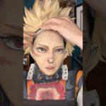 かっちゃんのメイク落とし#myheroacademia #僕のヒーローアカデミア #爆豪勝己 #bakugo #アニメメイク #animemakeup #メイク落とし #makeupremover
