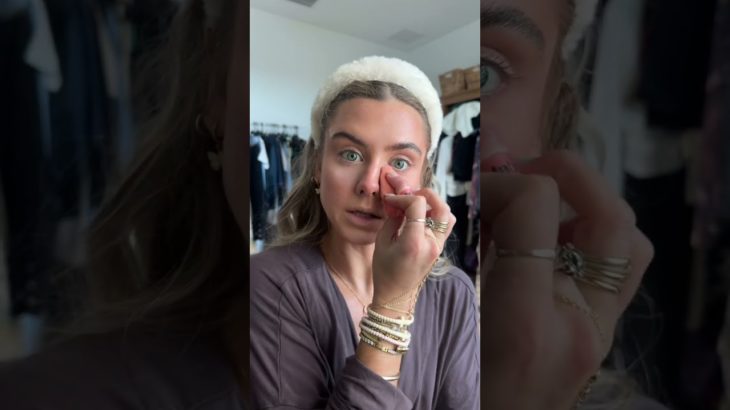 the newest version of the Beauty powder is so good this is the cherry peach shade it has a pink and