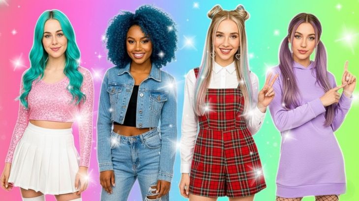 💥メイクの力、強すぎ！🎒地味ガールが一瞬で目立ちキャラに変身✨