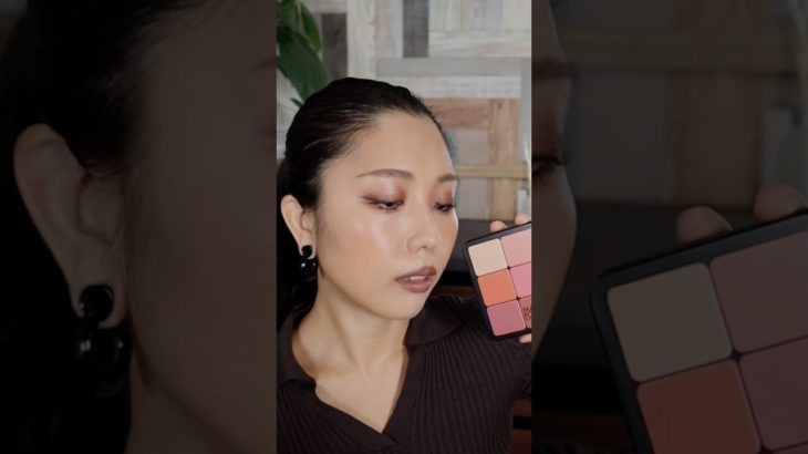 ハンサム系秋冬ブラウンメイク