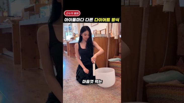 아이돌마다 너무나 다른 다이어트 방식