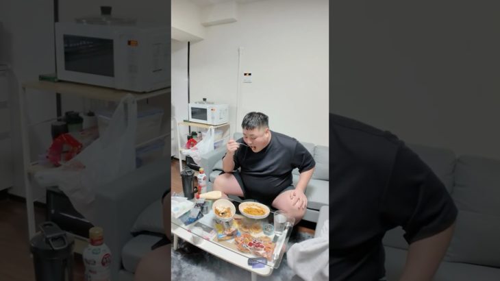 減量パスタと増量パスタ