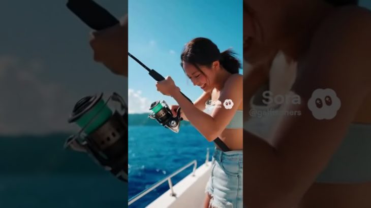 【釣りガール】釣りよかでしょう！海釣り