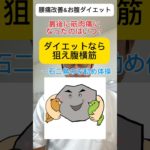 【腰痛改善&ダイエット】腹横筋ガチで鍛えてみませんか？