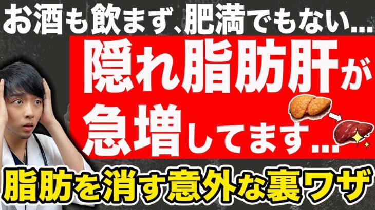 【2026年最新】健診A判定でも要注意。ダイエット以外で『脂肪肝』を溶かす意外な方法とは？【放置厳禁】現役医師解説『隠れ脂肪肝』の原因と肝硬変の予防法