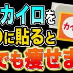 【寝る前にカイロ貼るだけダイエット】たった30円で基礎代謝が12%アップする10年分の老廃物が一気に流れ出すカイロ貼る正しい場所5選【ダイエット整体師｜冬ダイエット｜浮腫｜冷え性｜脂肪燃焼｜健康雑学】