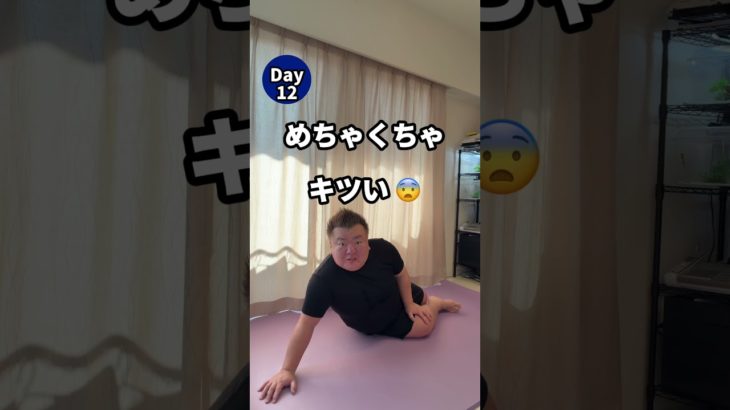 【50歳ダイエット】サイドクランプ｜Day12