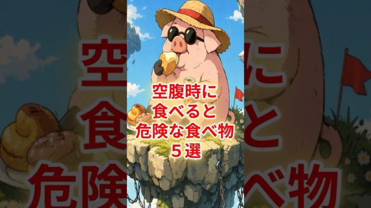 空腹時に食べると危険な食べ物5選！#ダイエット#shorts