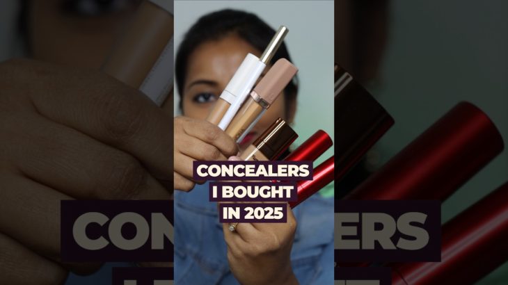 Best Concealers of 2025! All were good! #shorts #concealers #makeup #best #beauty