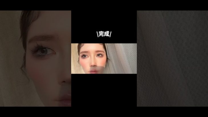 DAISOコスメでドール風ワンホンメイク🎀#プチプラコスメ #ピンクメイク #DAISOコスメ#ダイソーコスメ #ワンホン #ドールメイク #メイクアップ