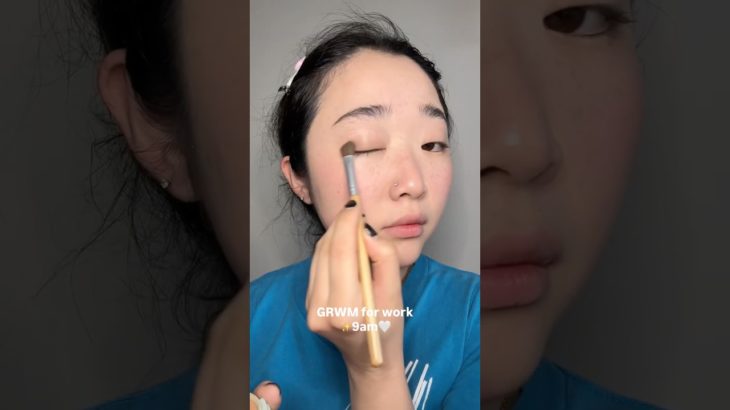 ⭐️GRWM 💕10分ナチュラルメイク　#grwm #makeup #メイク #skincare