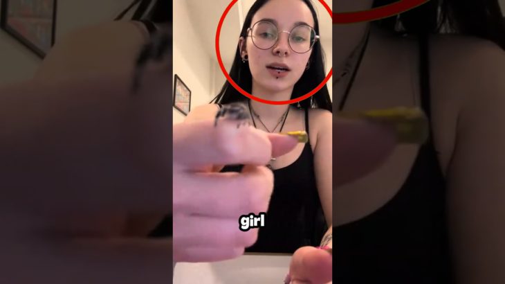 Girl Teaches Her Pet Spider to Say Hi