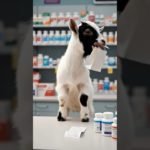 Goat worries for his sick pet owner😭🥺.    #shorts #shortfeed