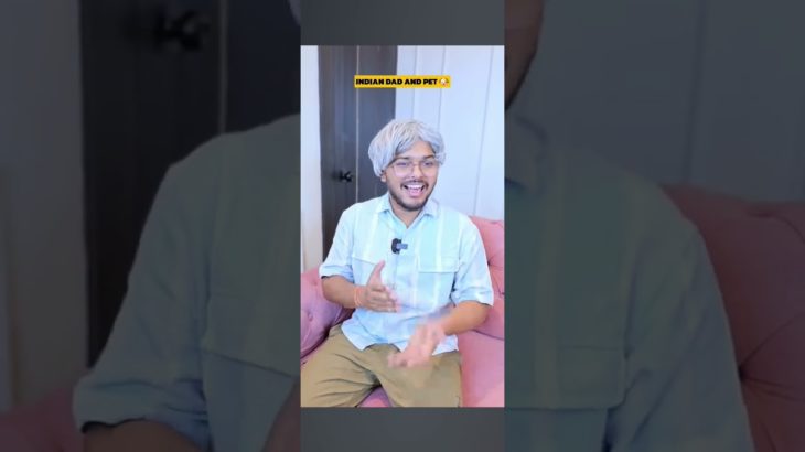 Indian dad and pet🥰🥰🥰#shorts #youtubeshorts