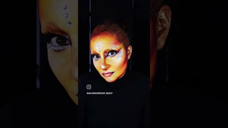 ⚛️ Racine Sacrée Solaire ⚛️   🖌️ Make-up artistique #makeup #beforeaftermakeup #makeupaddict