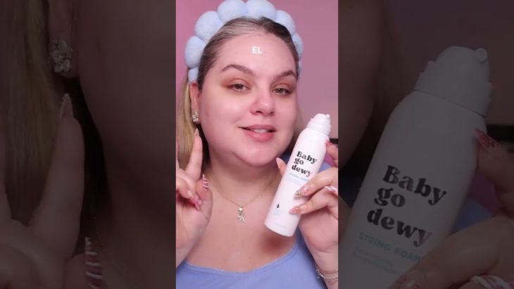 Slime??? Dia 1 Trying Unique beauty products part 1: Baby go dewy String Foam Cleanser