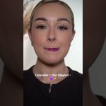 Thoughts on this colour? 🥰💜 #makeup