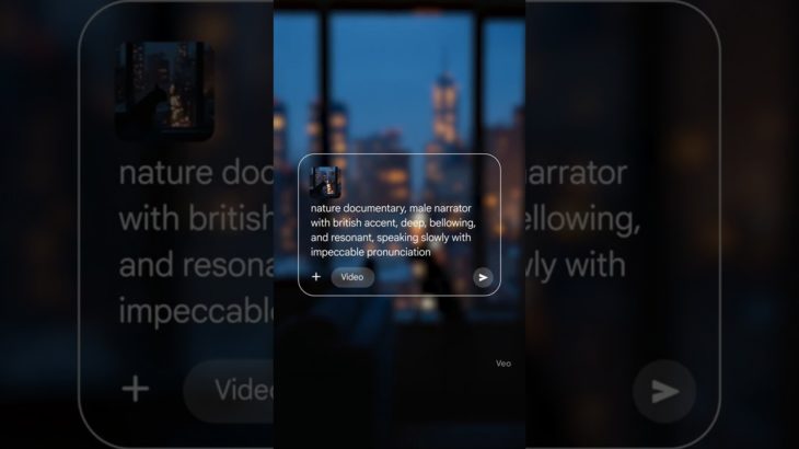 Turn your pet into a documentary star with Veo 3.1 🎬