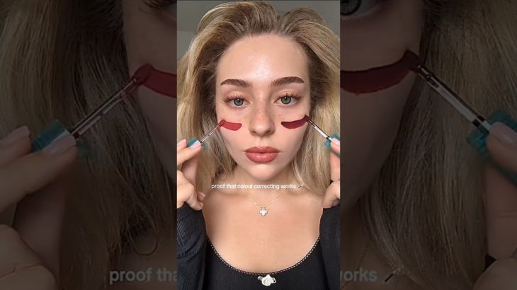 Use Green To Correct Redness 🪄❤️ #makeup #beauty #tips #usa #uk