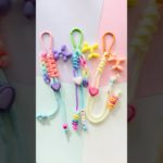 ペットボトルストラップ作るよandビーズの通し方🤗❤️#shorts #ハンドメイド#パラコード#編み方#ペットボトルストラップ