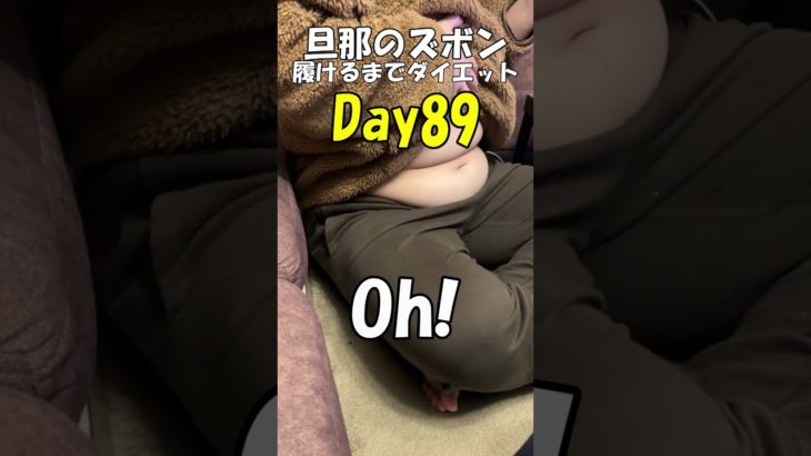 旦那のズボン(細め)が履けるまでダイエットする妻の記録  #day89