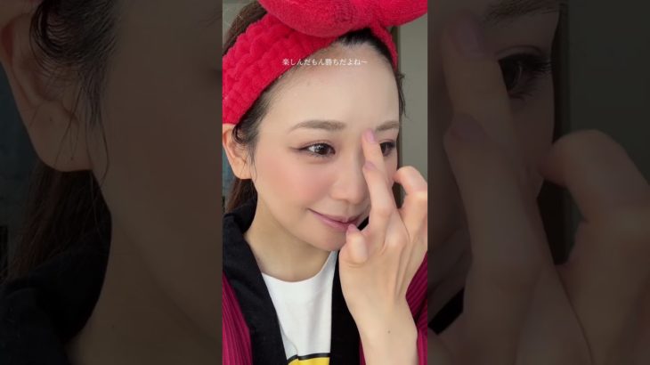 新年会メイク🎍地元の男友達を全員ヒヒーンとさせるよ🐴🤎 #shorts