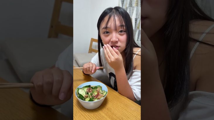 ダイエット飯 「無限きゅうり編」#ミルクサマー #shorts