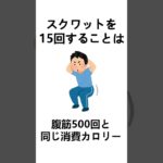 【知らなきゃ損】体脂肪を落とす意外な習慣｜ダイエット雑学