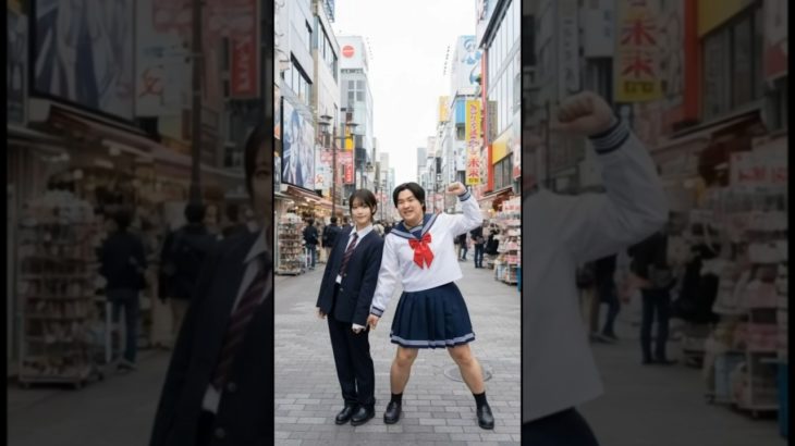 必死に走ってダイエット成功！でも変化が急すぎて笑える女子高生