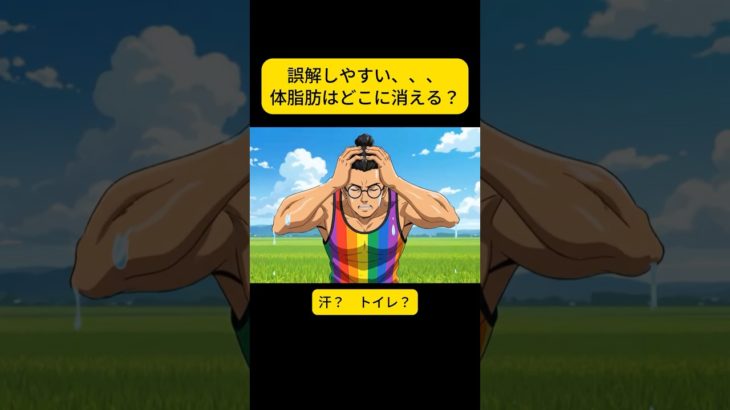 誤解しやすいダイエットの秘密「実は体脂肪は…」#筋肉 #筋トレ #健康 #雑学 #ダイエット #痩せる #痩せるコツ #脂肪燃焼