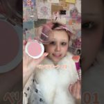 ダークうさぎさんメイク🖤⛓️ オレンジチークをアクセントに獣感かわいいよね✴️🐰