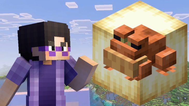 カエルを使っためちゃくちゃ綺麗な光源ブロック「フロッグライト」を大量生産してみた！！