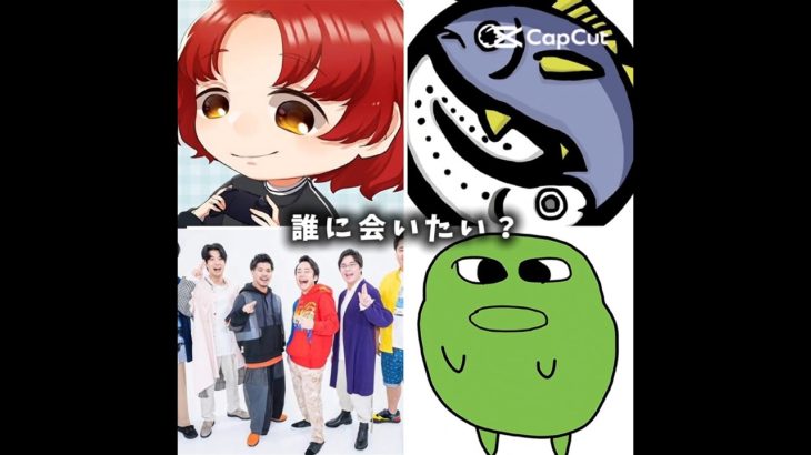 誰に会いたい？#フィッシャーズ #マエスケ #ブルーシー #れじぇくん #youtuber #shorts