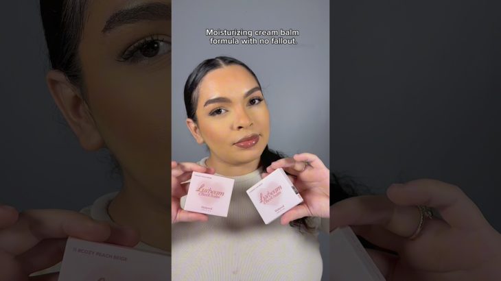 1 look with just this blush from @lilybyred_official #beauty #makeup