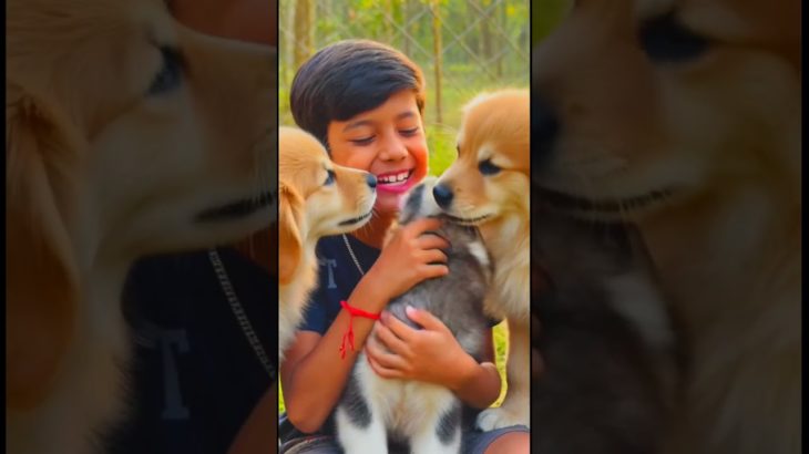 All brother showing there Fictional Pet Animal 🐼🐶🐇 #animal