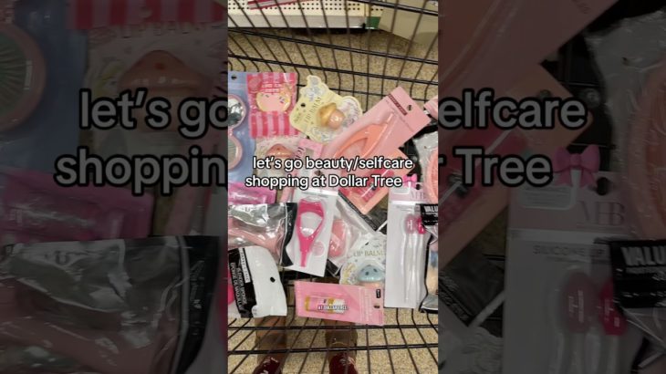 Beauty/self care shopping at Dollar Tree🛍️ #beautyhacks #selfcareshopping #dollartreehaul
