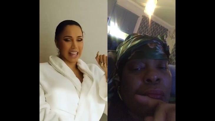 CARDI B /ULTA BEAUTY BEFORE THE HALFTIME GAME!#superbowl #ultabeauty